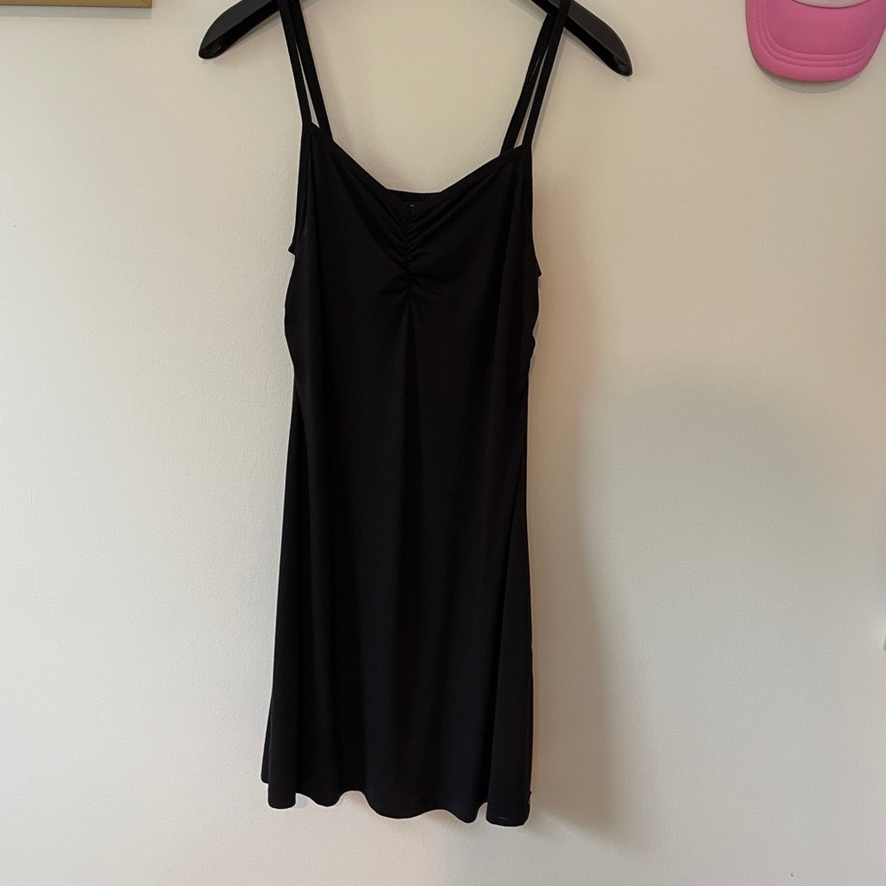 Volcom Black Sleeveless Mini Slip Dress